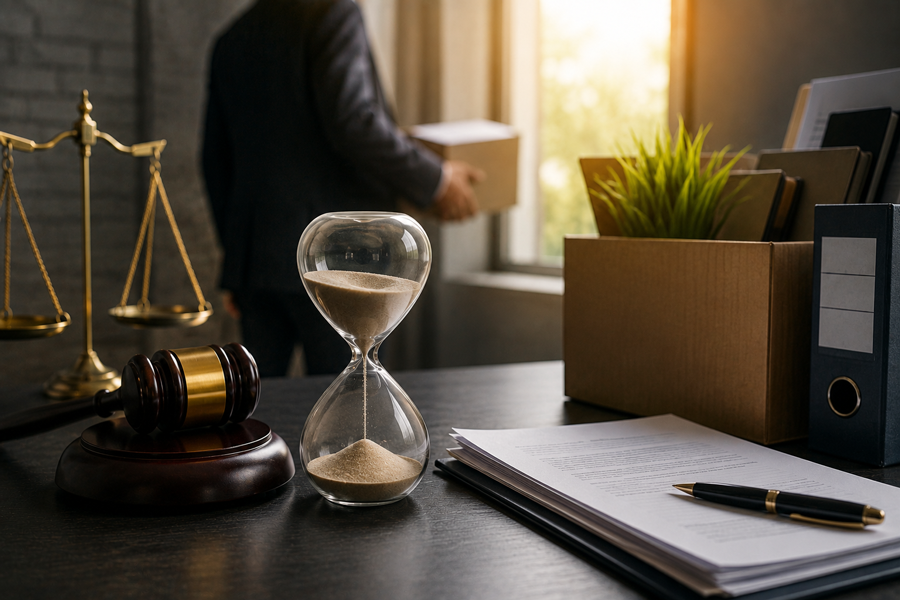 مهلت شکایت از کارفرما بعد از استعفا